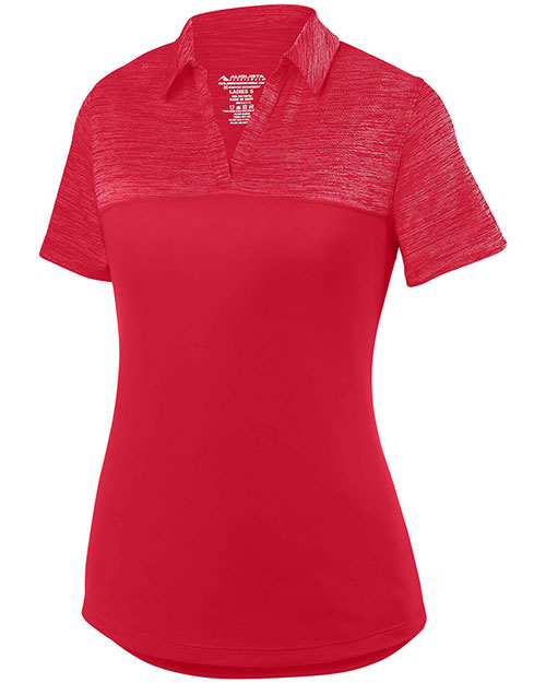 Augusta Sportswear 5413 Ladies Shadow Tonal Heather Polo at GotApparel