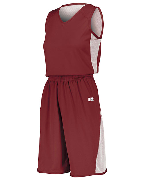 Augusta 5R5DLX Women Ladies Undivided Single Ply Reversible Jersey at GotApparel