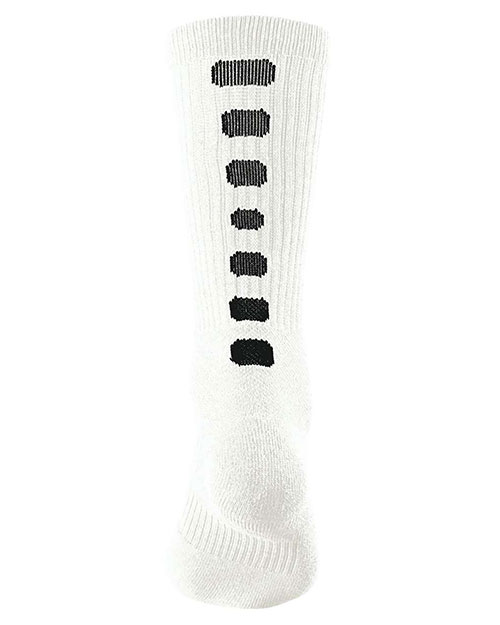 Augusta 6091 Women Color Block Crew Sock at GotApparel