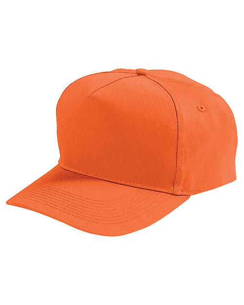 Augusta Sportswear 6207  Youth Five-Panel Cotton Twill Cap at GotApparel