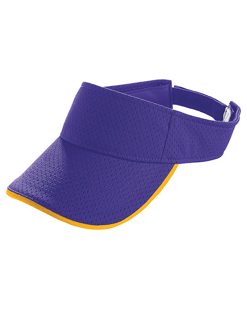 Augusta Sportswear 6223 Athletic Mesh Two-Color Visor at GotApparel