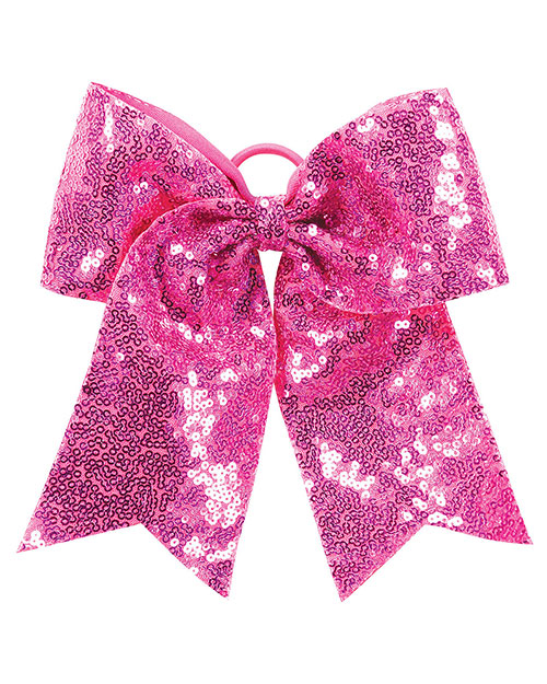 Augusta Sportswear 6702 Sequin Cheer Hair Bow at GotApparel