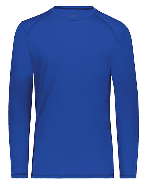 Augusta 6845 Men Super Soft-Spun Poly Long Sleeve Tee at GotApparel