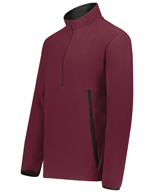 Augusta 6855 Men Chill Fleece 2.0 1/2 Zip Pullover at GotApparel