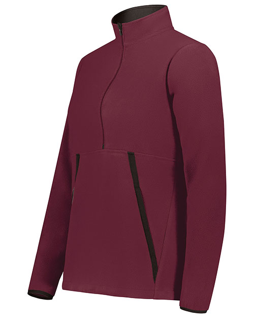 Augusta 6857 Women Ladies Chill Fleece 2.0 1/2 Zip Pullover at GotApparel