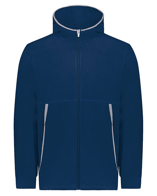 Augusta 6859 Boys Youth Chill Fleece 2.0 Full Zip Hoodie at GotApparel