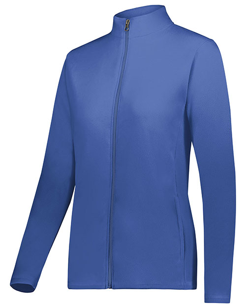 Augusta 6862 Women Ladies Micro-Lite Fleece Full-Zip Jacket at GotApparel