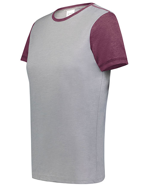 Augusta 6878 Women Ladies Gameday Vintage Ringer Tee at GotApparel