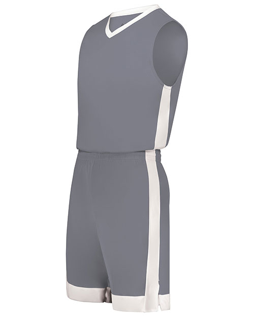 Augusta 6889 Men Match-Up Basketball Shorts at GotApparel