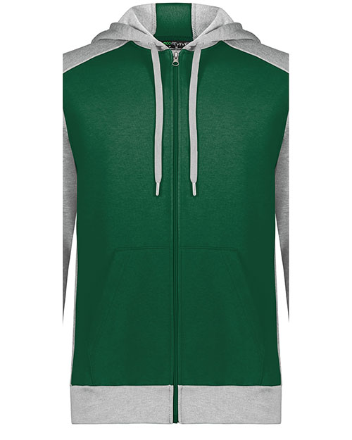 Augusta 6899 Men Three-Season Fleece Full Zip Hoodie at GotApparel