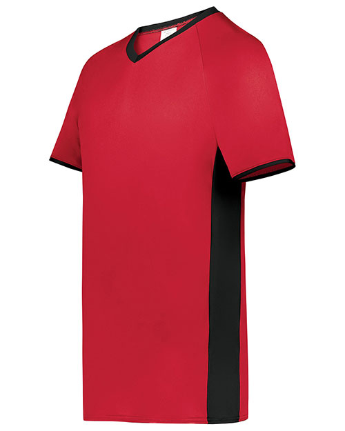 Augusta 6908 Boys Youth Cutter+ V-Neck Jersey at GotApparel