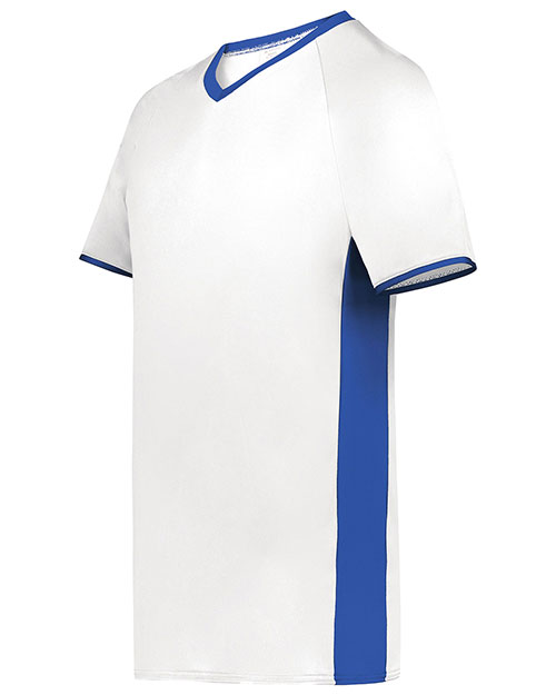 Augusta 6908 Boys Youth Cutter+ V-Neck Jersey at GotApparel