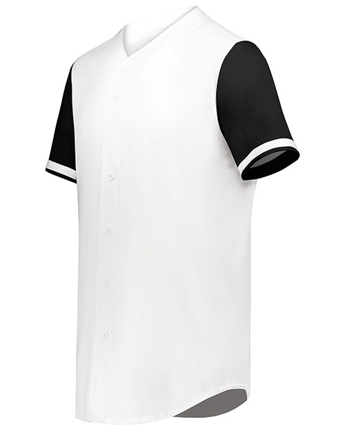 Augusta 6910 Boys Youth Cutter+ Full Button Baseball Jersey at GotApparel