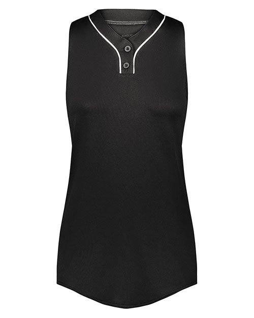 Augusta 6914 Girls Cutter+ Sleeveless Jersey at GotApparel