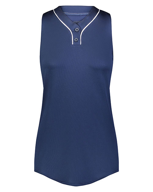 Augusta 6914 Girls Cutter+ Sleeveless Jersey at GotApparel