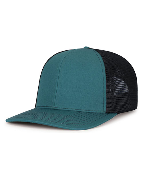 Augusta P151S Contrast Stitch Trucker PacFlex Snapback Cap at GotApparel