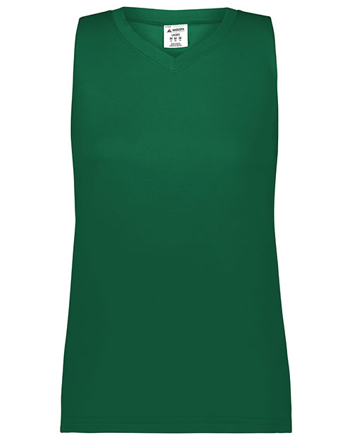 Augusta Sportswear 4795 Girls Attain Wicking Sleeveless Jersey at GotApparel
