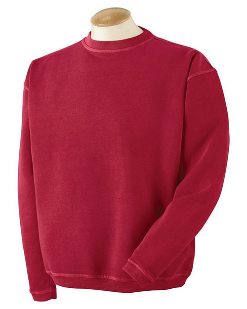 Authentic Pigment 11561 Men 11 Oz. Pigment-Dyed Ringspun Fleece Crew at GotApparel