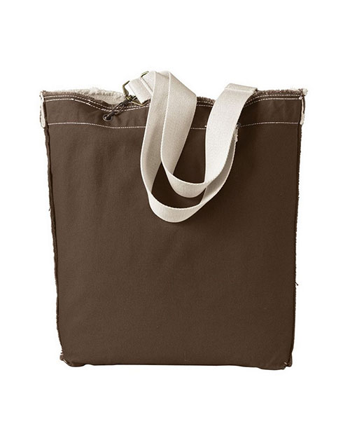 Authentic Pigment 1906 Unisex 14 Oz Rawedge Tote at GotApparel