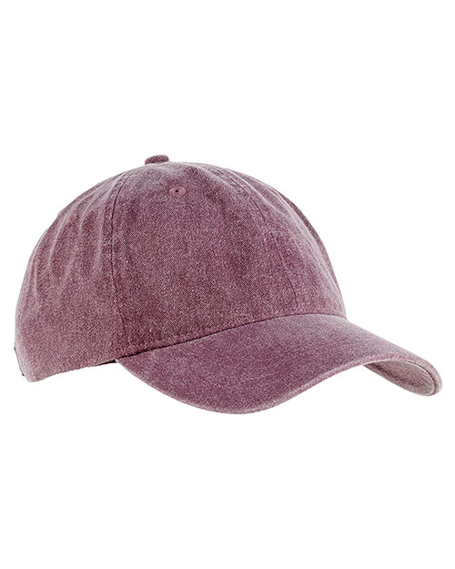 Authentic Pigment 1910 Unisex Pigment-Dyed Baseball Cap at GotApparel