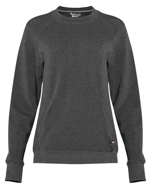 Badger 1041 FitFlex Women's French Terry Sweatshirt at GotApparel