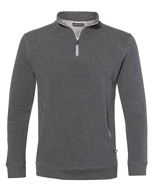 Badger 1060  FitFlex French Terry Quarter-Zip Sweatshirt at GotApparel