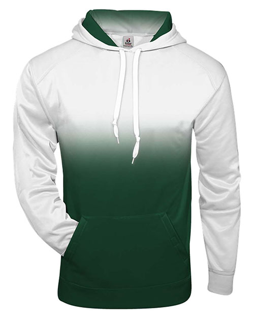 Badger 1403 Men Ombre Hooded Sweatshirt at GotApparel