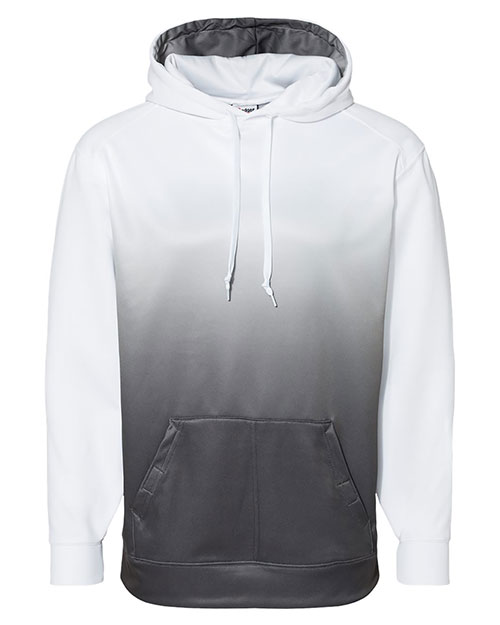 Badger 1403 Men Ombre Hooded Sweatshirt at GotApparel