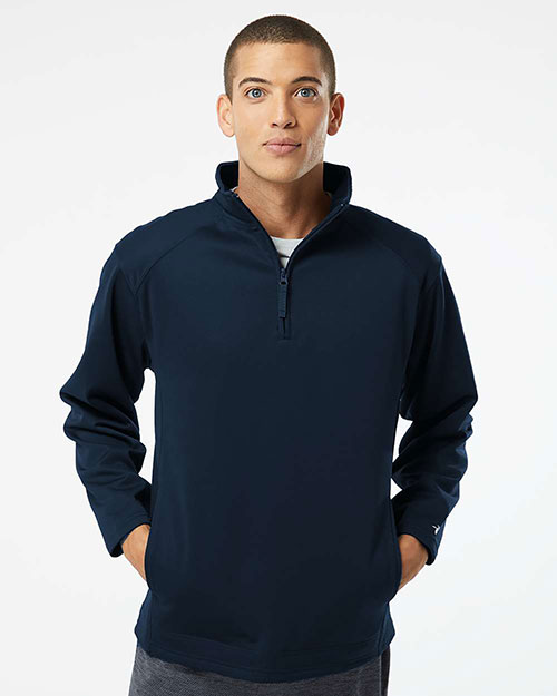 Badger 1480 Performance Fleece Quarter-Zip Pullover at GotApparel