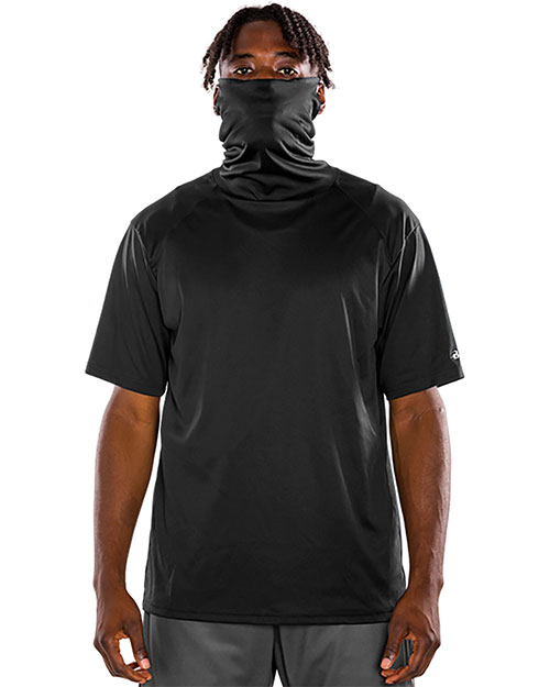 Badger 1922 Boys Youth 2B1 T-Shirt with Mask at GotApparel