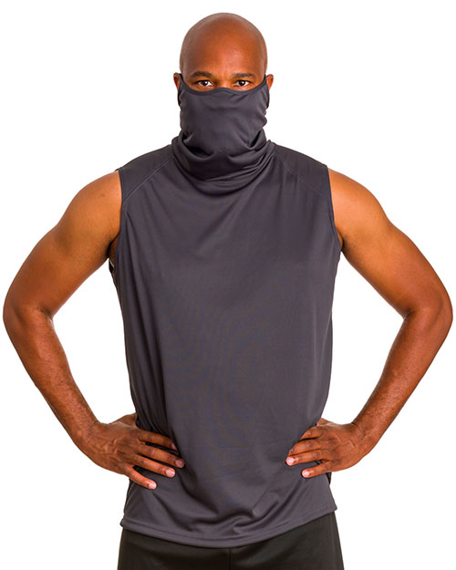 Badger 1923 Men 2B1 Sleeveless T-Shirt with Mask at GotApparel