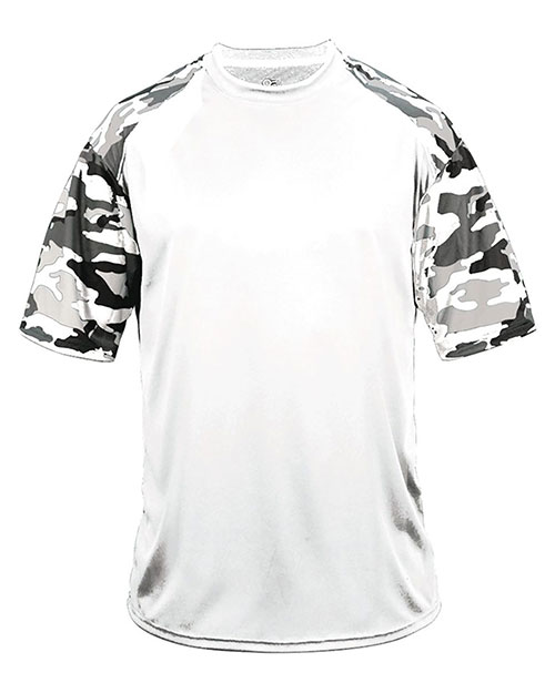Badger 2141 Youth Camo Sport T-Shirt at GotApparel
