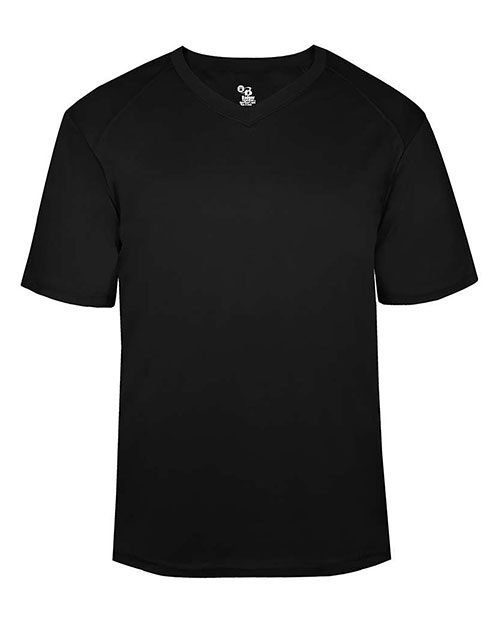 Badger 2162 Youth B-Core V-Neck T-Shirt at GotApparel