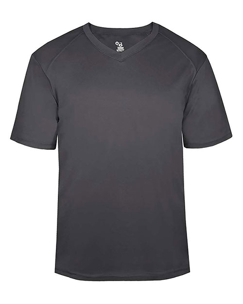 Badger 2162 Youth B-Core V-Neck T-Shirt at GotApparel