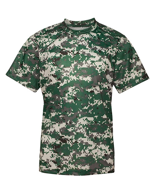 Badger 2180 Youth Digital Camo T-Shirt at GotApparel