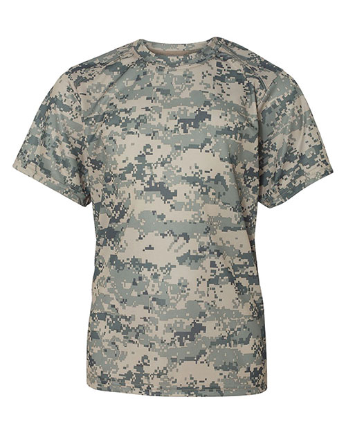 Badger 2180 Youth Digital Camo T-Shirt at GotApparel