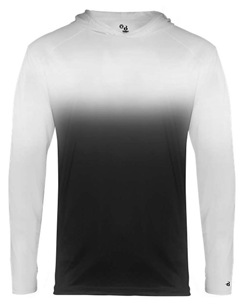 Badger 2205  Youth Ombre Long Sleeve Hooded T-Shirt at GotApparel