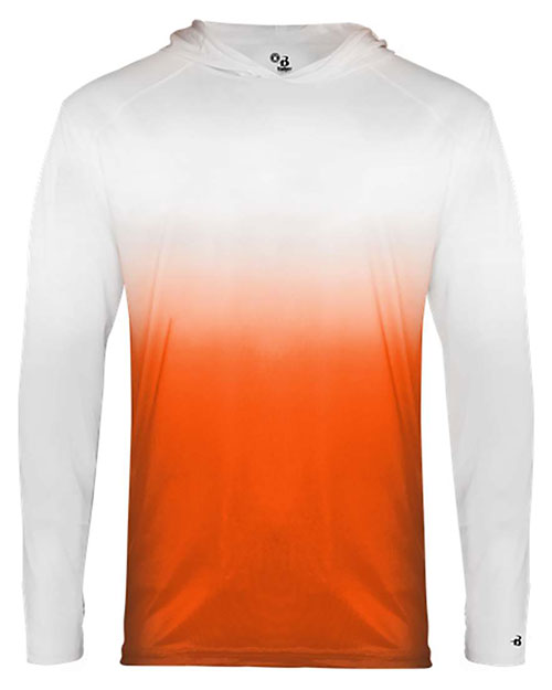 Badger 2205  Youth Ombre Long Sleeve Hooded T-Shirt at GotApparel