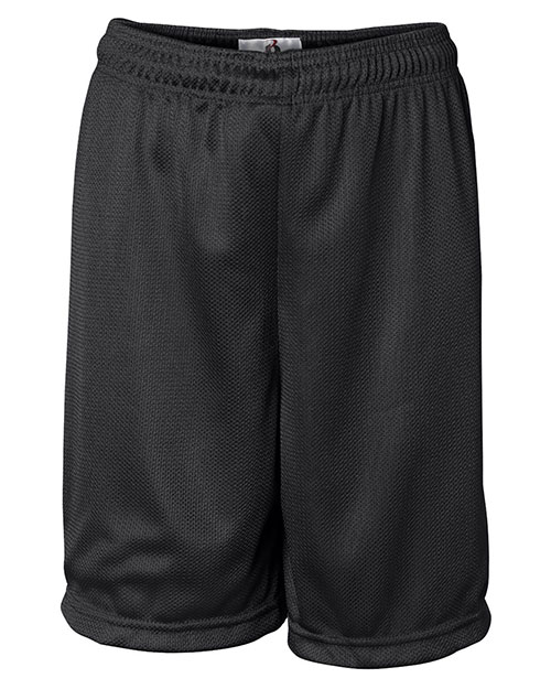 Badger 2237  Youth Mini Mesh 6'' Inseam Shorts at GotApparel