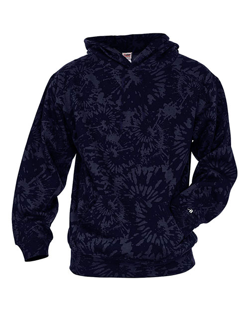 Badger 2275 Youth Tie-Dyed Triblend Hooded Sweatshirt at GotApparel