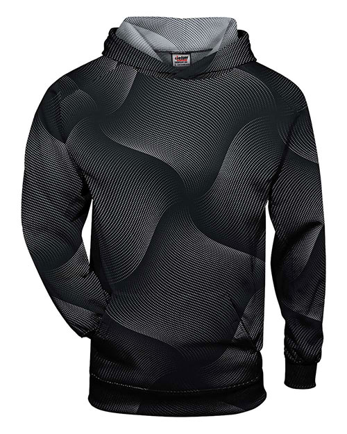 Badger 2413 Youth Warp Hooded Long Sleeve T-Shirt at GotApparel