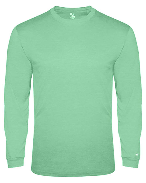 Badger 2944 Boys Youth Triblend Long Sleeve T-Shirt at GotApparel