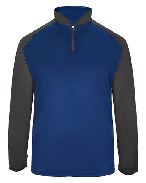 Badger 4006 Men Ultimate SoftLock™ Sport Quarter-Zip Pullover at GotApparel