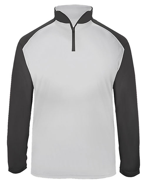 Badger 4006 Men Ultimate SoftLock™ Sport Quarter-Zip Pullover at GotApparel