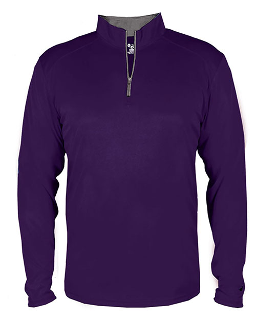 Badger 4102 B-Core Quarter-Zip Pullover at GotApparel