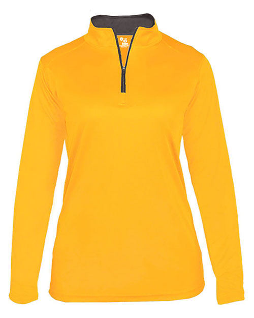 Badger 4103 Women’s B-Core Quarter-Zip Pullover at GotApparel