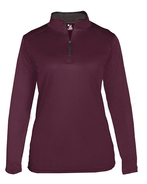 Badger 4103 Women’s B-Core Quarter-Zip Pullover at GotApparel