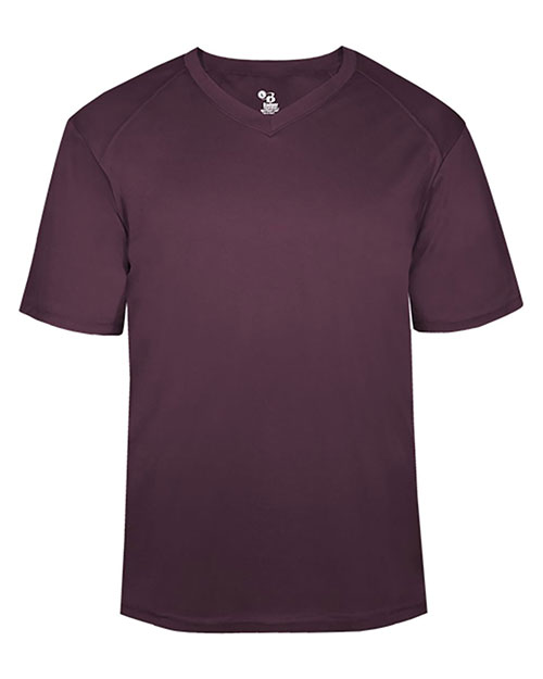 Badger 4124 B-Core V-Neck T-Shirt at GotApparel