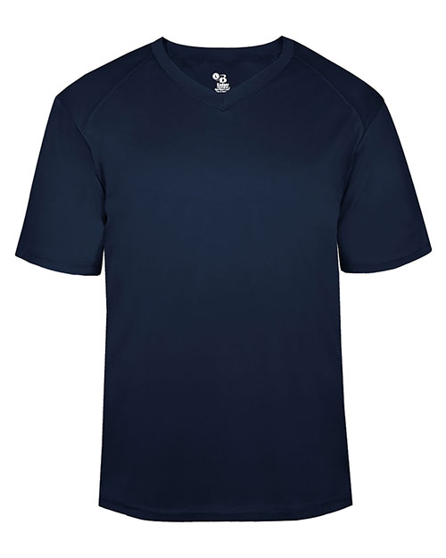 Badger 4124 B-Core V-Neck T-Shirt at GotApparel