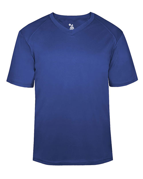 Badger 4124 B-Core V-Neck T-Shirt at GotApparel